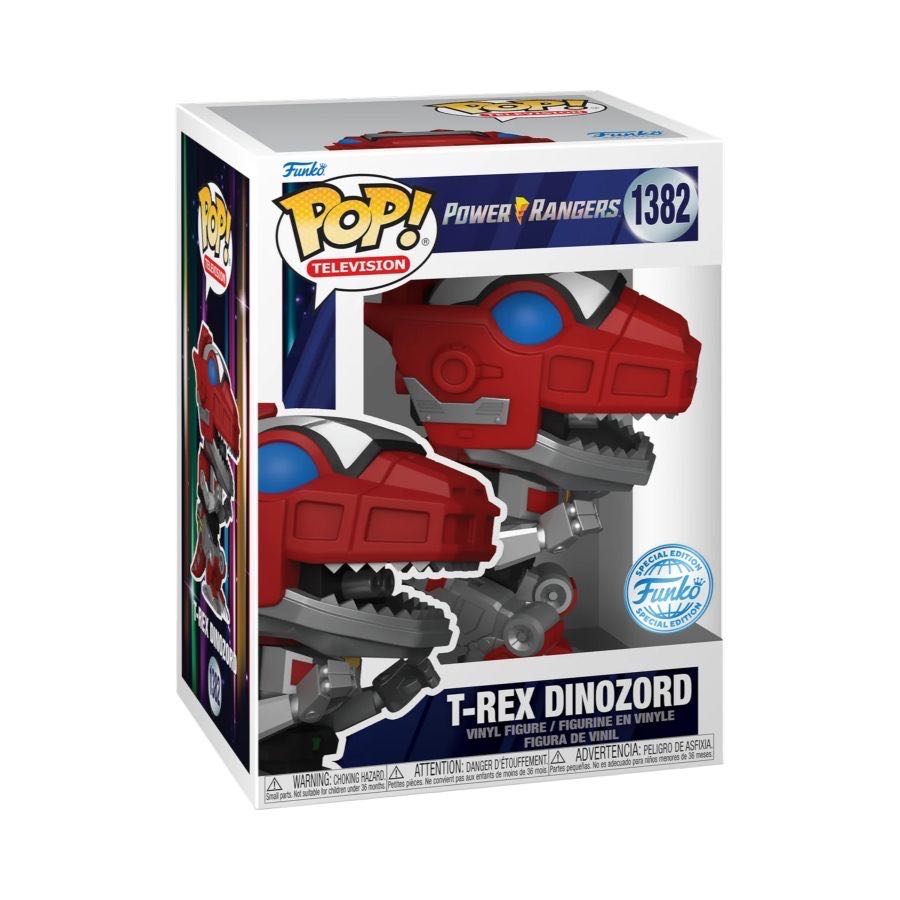 1382 T-rex Dinozord - Power Rangers vinyl figure collectible [Barcode 889698738767] - Main Image 2