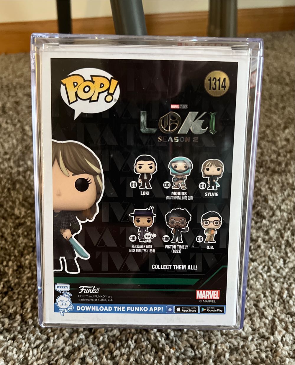 Sylvie - Loki vinyl figure collectible [Barcode 889698721714] - Main Image 2