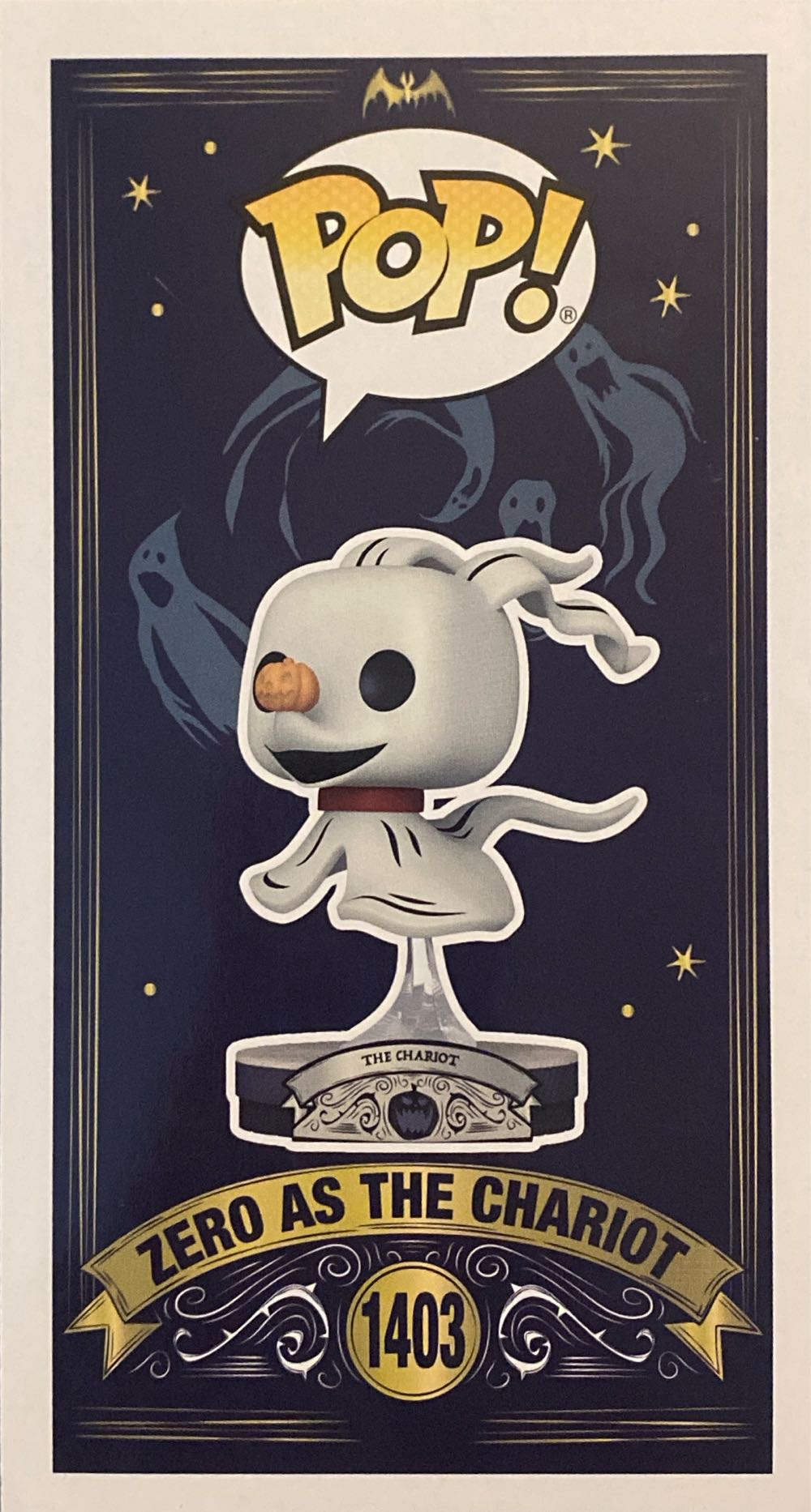 Zero - The Nightmare Before Christmas vinyl figure collectible [Barcode 889698747097] - Main Image 3