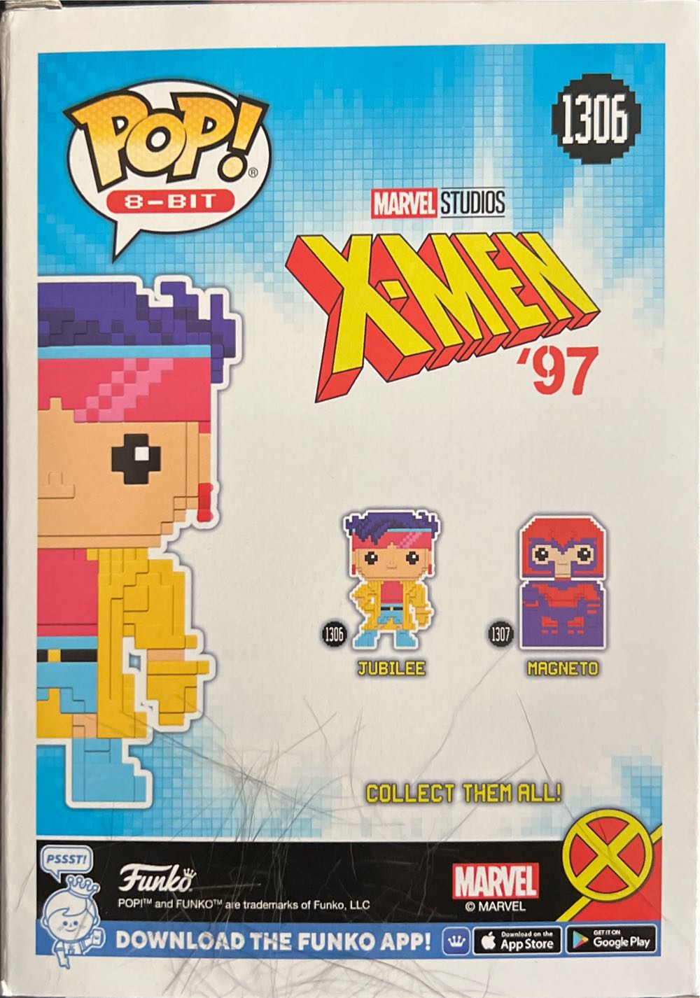 Jubilee - X-Men vinyl figure collectible [Barcode 889698744447] - Main Image 2