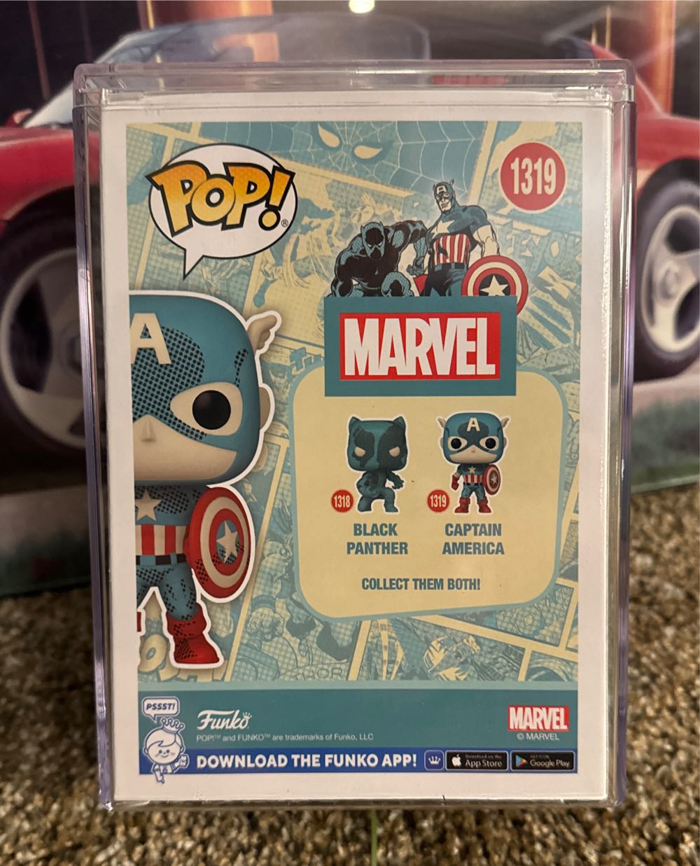 Captain America - Captain America vinyl figure collectible [Barcode 889698744799] - Main Image 2