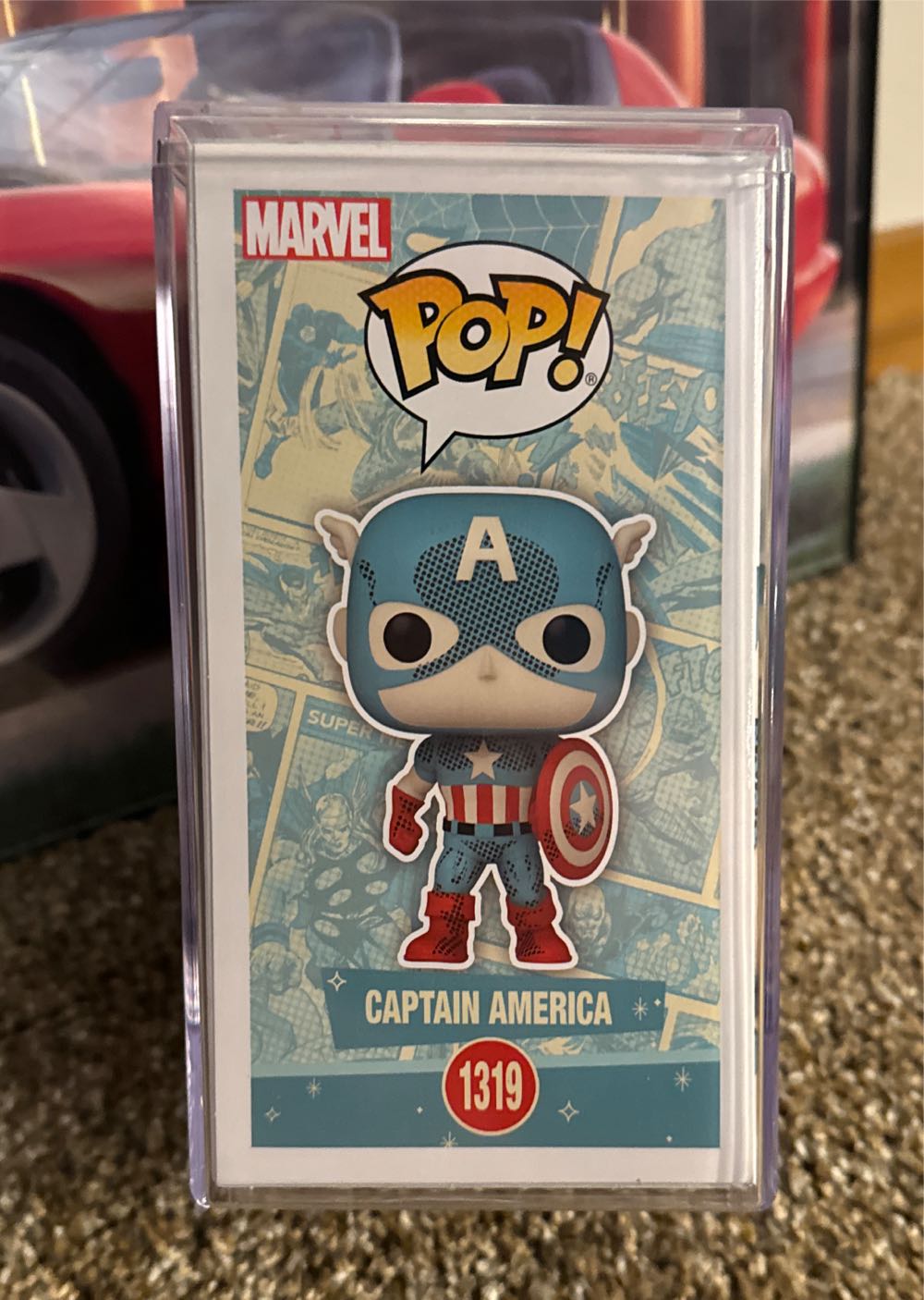 Captain America - Captain America vinyl figure collectible [Barcode 889698744799] - Main Image 4