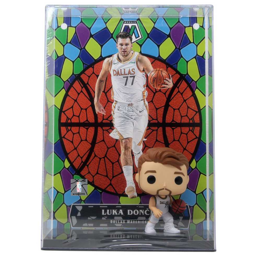 Funko Pop! Trading Cards: Nba Luka Doncic Dallas Mavericks Mosaic  vinyl figure collectible [Barcode 889698614917] - Main Image 2