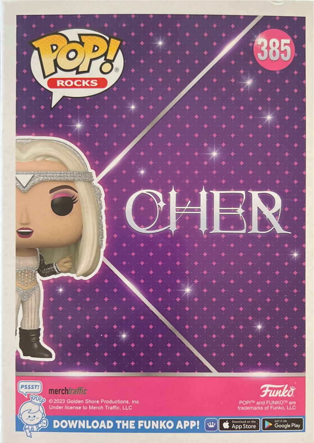 Cher The Farewell Tour With Glitter  vinyl figure collectible [Barcode 889698752756] - Main Image 2