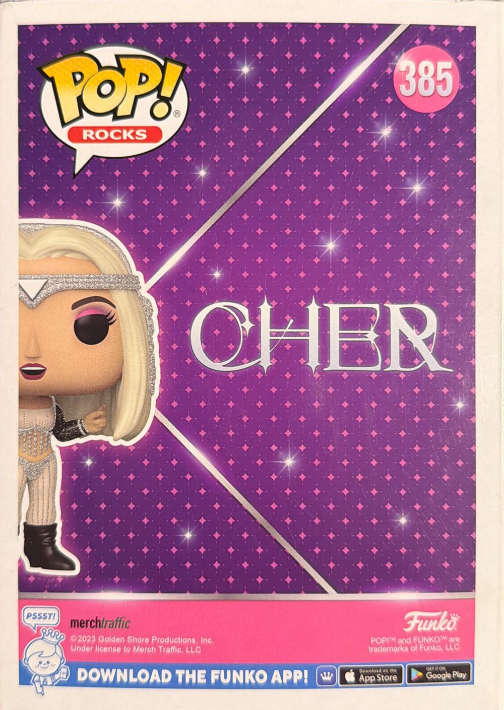 Cher The Farewell Tour With Glitter  vinyl figure collectible [Barcode 889698752756] - Main Image 4