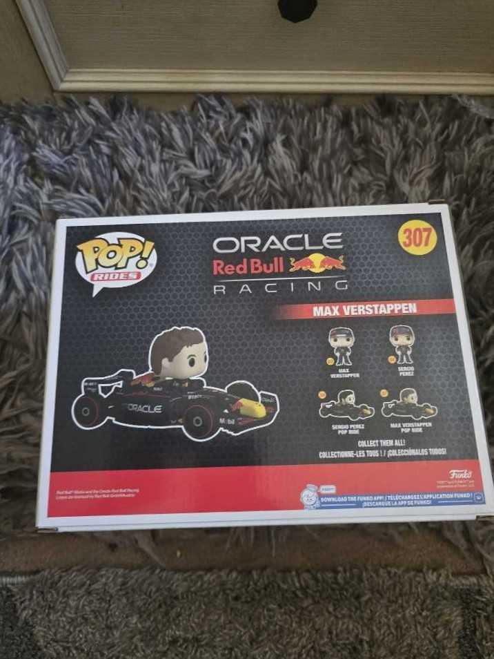 Funko Racing Max Verstappen (Rides) 307  vinyl figure collectible [Barcode 889698726177] - Main Image 2