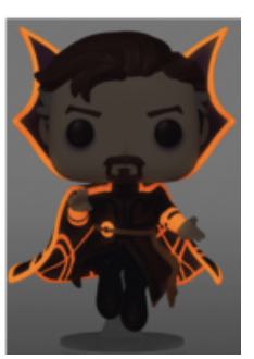 Doctor Strange Supreme (Glow in the Dark) $7-$15 - What If...? vinyl figure collectible - Main Image 2