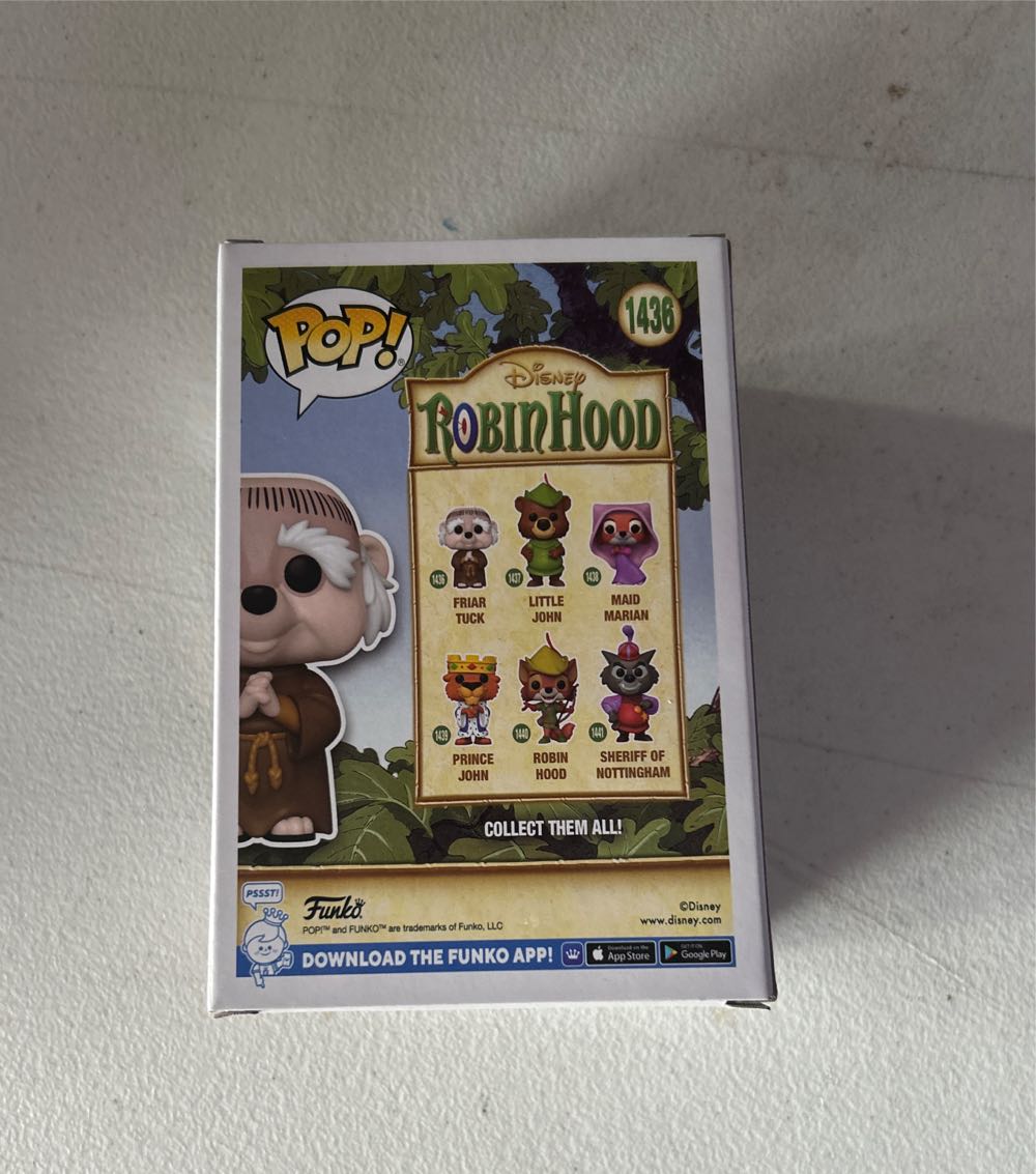 Friar Tuck - Robin Hood vinyl figure collectible [Barcode 889698759106] - Main Image 3