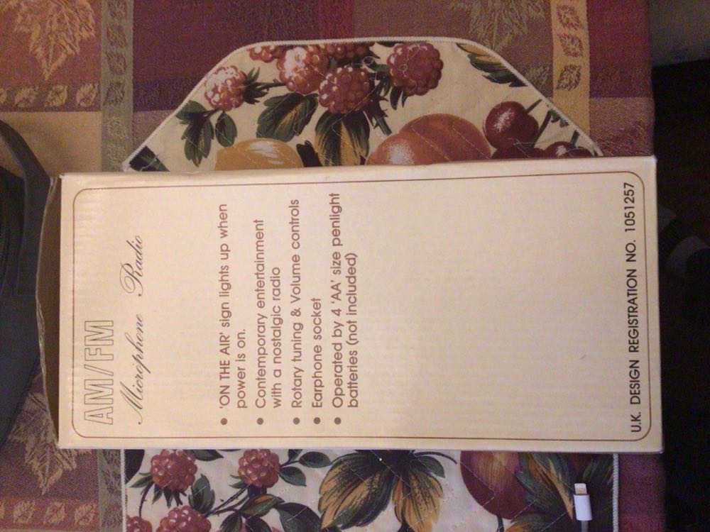 AM/FM Microphone Radio -Private Parts  vinyl figure collectible - Main Image 3