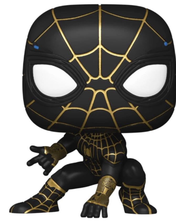 Spider-Man (Black & Gold Suit) $14  vinyl figure collectible - Main Image 2