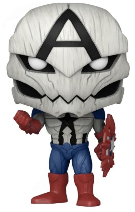Captain America (Poison) $17 - Marvel Universe vinyl figure collectible - Main Image 2