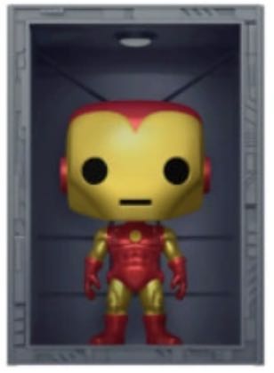 Iron Man (Hall Of Armor Model 4) $15 - Marvel Universe vinyl figure collectible - Main Image 2