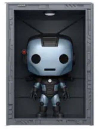 Iron Man (Hall Of Armor Model 11 War Machine) $16 - Marvel Universe vinyl figure collectible - Main Image 2