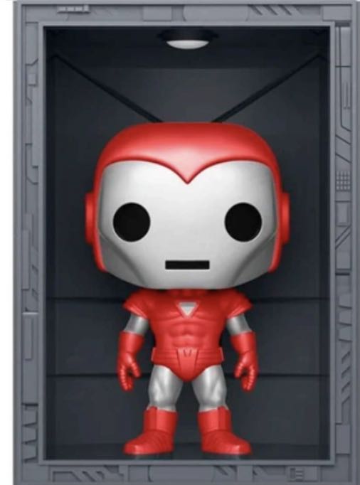 Iron Man (Hall Of Armor Model 8 Silver Centurion) $30 - Marvel Universe vinyl figure collectible - Main Image 2