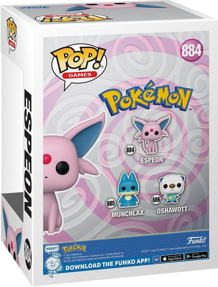Espeon - Pokémon vinyl figure collectible [Barcode 889698690768] - Main Image 2