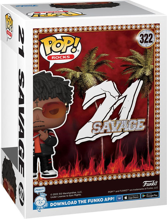 21 Savage  vinyl figure collectible [Barcode 889698657693] - Main Image 2