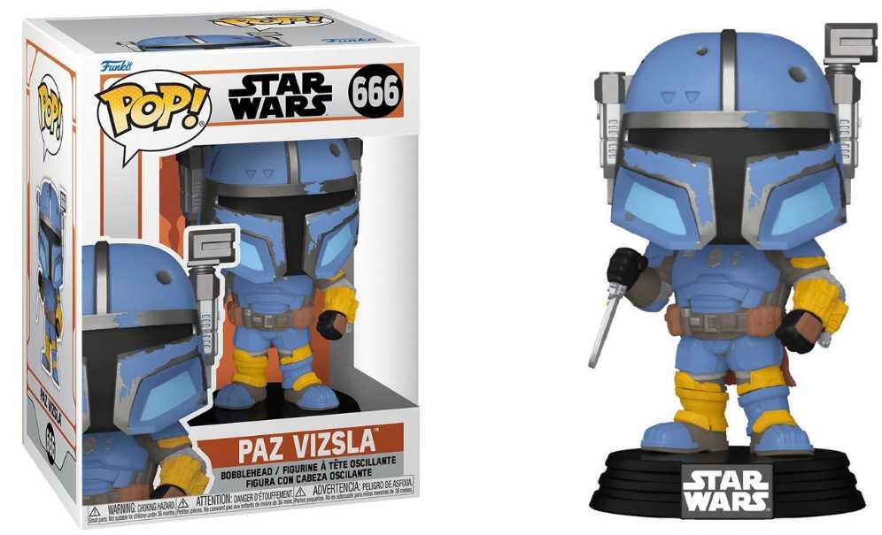 Star Wars Paz Vizsla - Star Wars: The Mandalorian vinyl figure collectible [Barcode 889698765534] - Main Image 2