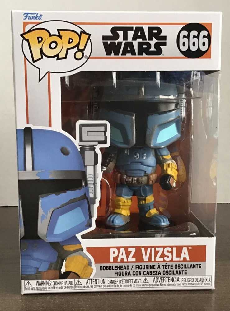 Star Wars Paz Vizsla - Star Wars: The Mandalorian vinyl figure collectible [Barcode 889698765534] - Main Image 3