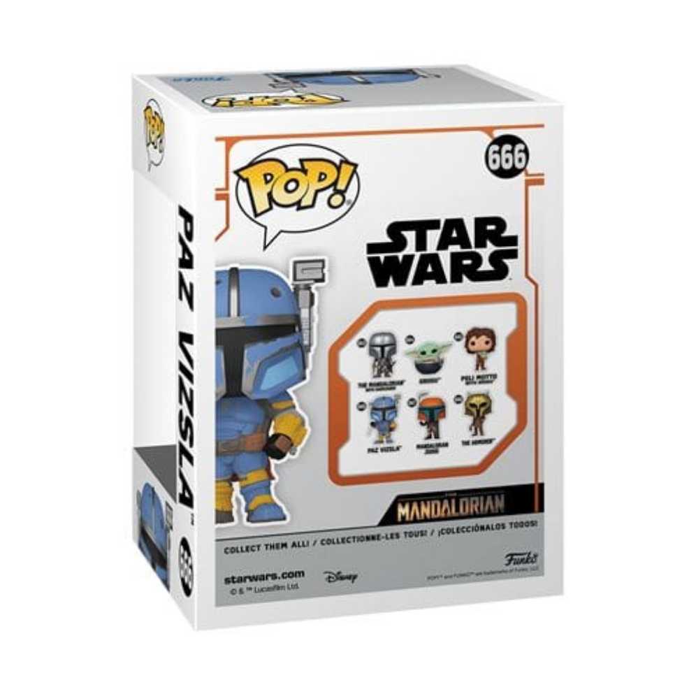 Star Wars Paz Vizsla - Star Wars: The Mandalorian vinyl figure collectible [Barcode 889698765534] - Main Image 4