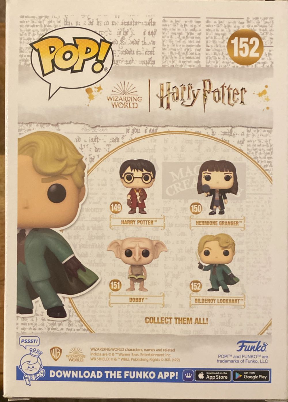 Gilderoy Lockhart - Harry Potter vinyl figure collectible - Main Image 2