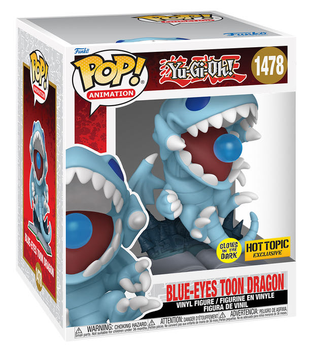 SUPER POP! Yu-Gi-Oh - Blue Eyes Toon Dragon  vinyl figure collectible - Main Image 3
