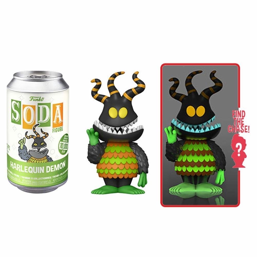 Funko Vinyl Soda: The Nightmare Before Cristmas: Harlequin Demon Styles May Vary - The Nightmare Before Christmas vinyl figure collectible [Barcode 889698565370] - Main Image 2