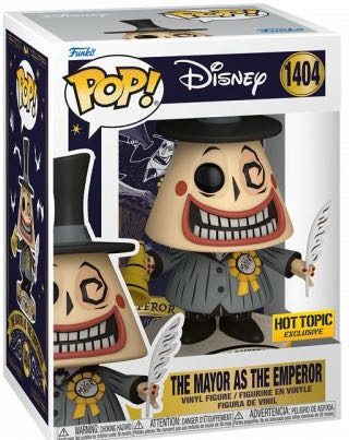 The Mayor As The Emperor - The Nightmare Before Christmas vinyl figure collectible [Barcode 889698747103] - Main Image 2