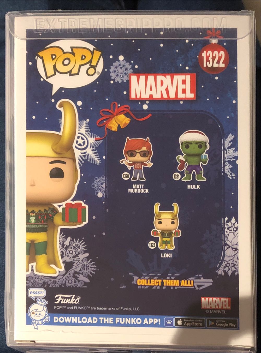 Funko Marvel Loki With Gifts Vinyl Bobble-head Pop! Exclusive - Marvel Universe vinyl figure collectible [Barcode 889698774482] - Main Image 4