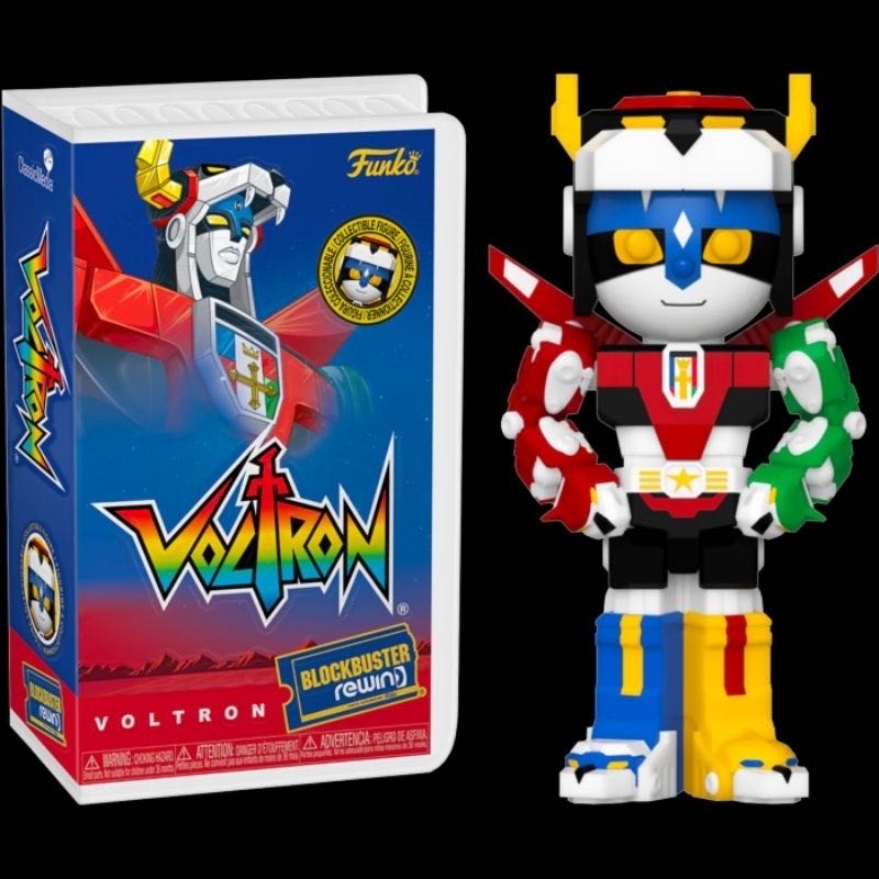 Voltron - (power Rangers) FUNKOPOP Rewind  vinyl figure collectible [Barcode 889698710114] - Main Image 2