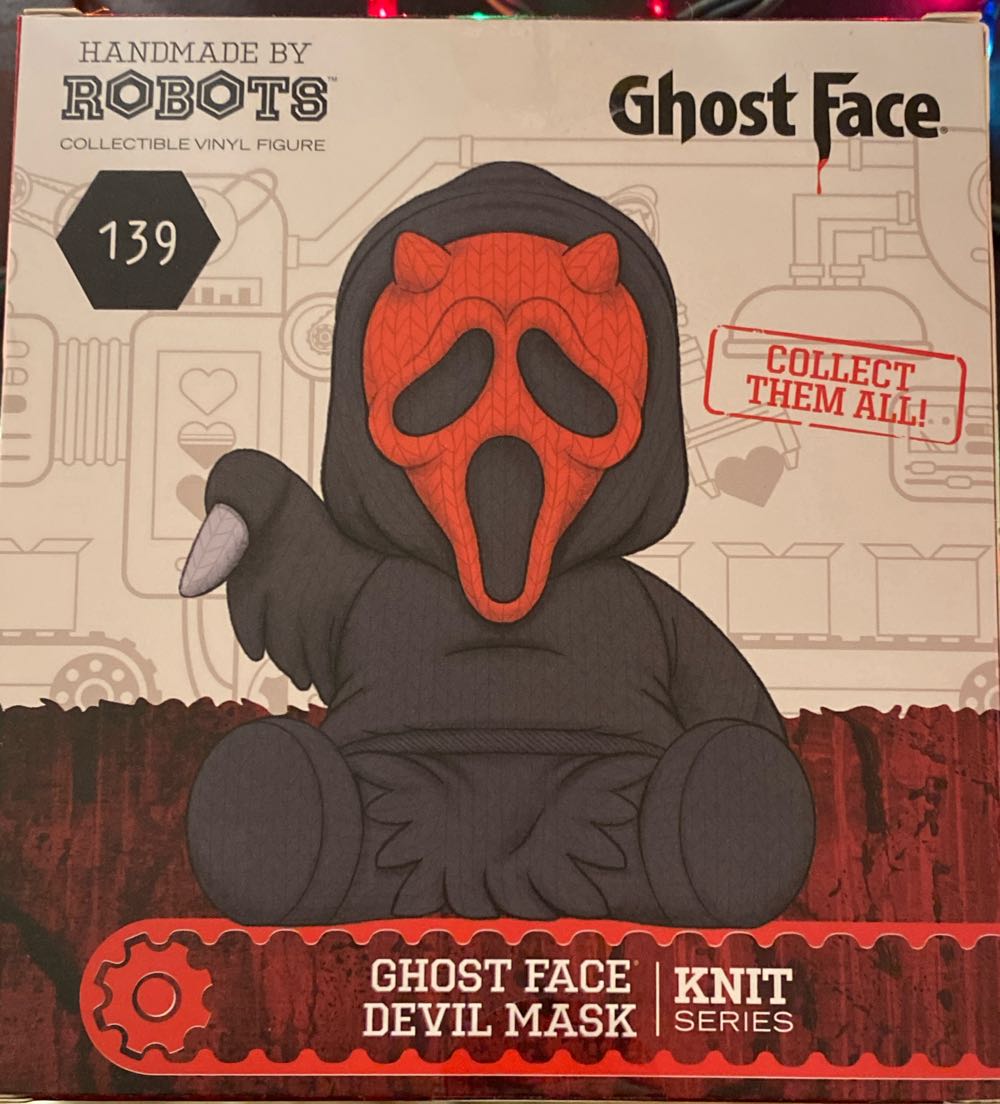 Handmade By Robots Ghost Face Devil Face  vinyl figure collectible [Barcode 818730023011] - Main Image 2