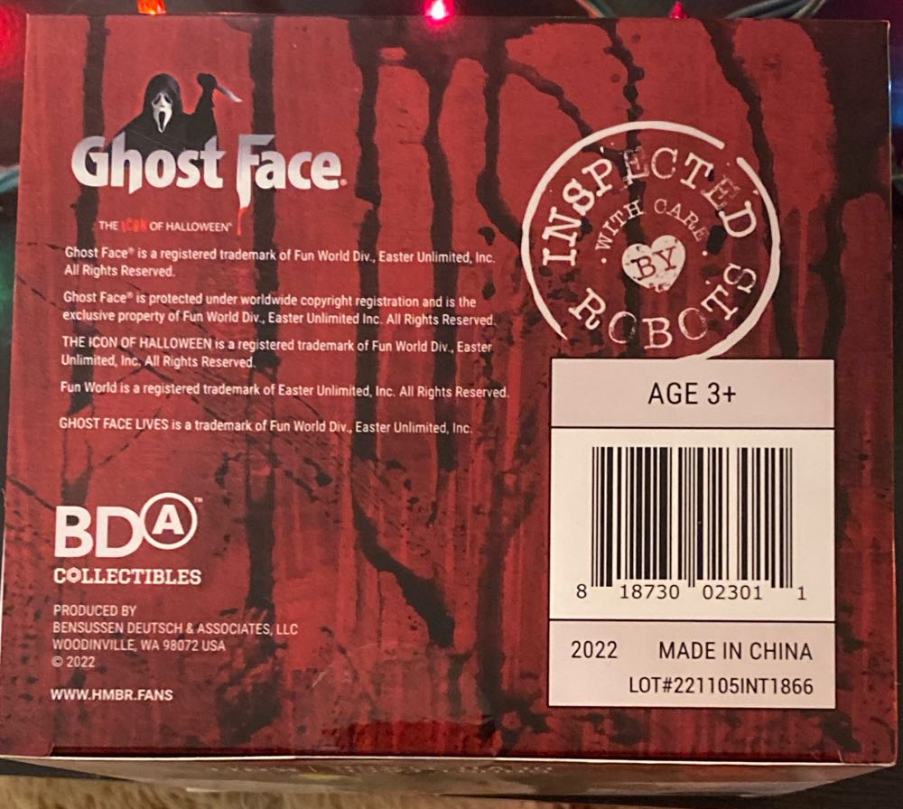 Handmade By Robots Ghost Face Devil Face  vinyl figure collectible [Barcode 818730023011] - Main Image 4