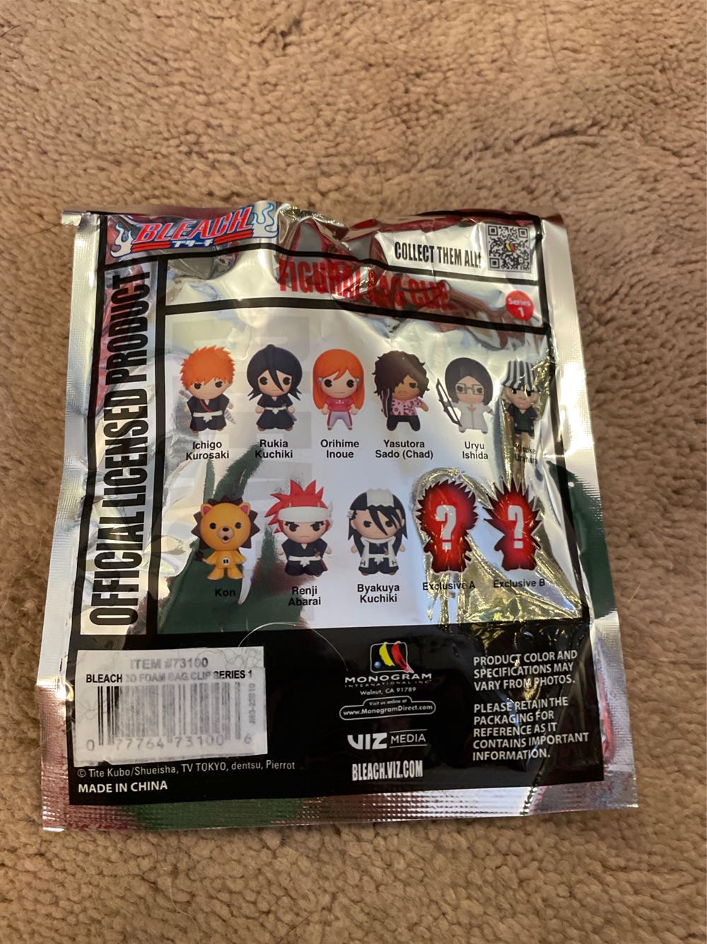 Yasutora Said (Chad) - Bleach vinyl figure collectible [Barcode 077764731006] - Main Image 2