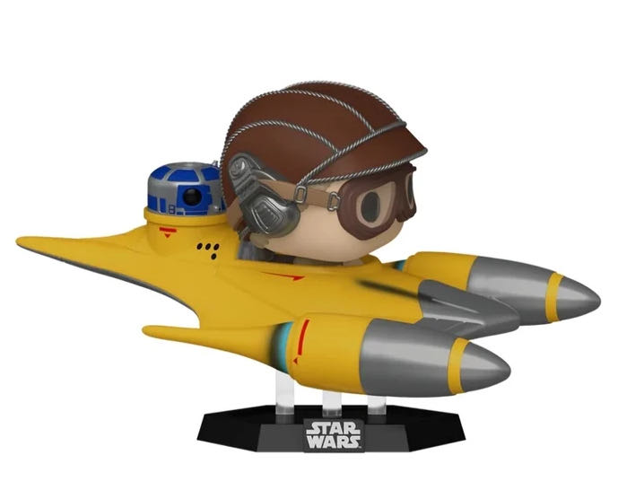 Anakin Skywalker In Naboo Starfighter (With R2-D2) - Star Wars vinyl figure collectible [Barcode 889698701327] - Main Image 3
