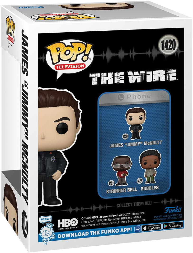 James ”Jimmy” McNulty  vinyl figure collectible [Barcode 889698657624] - Main Image 2
