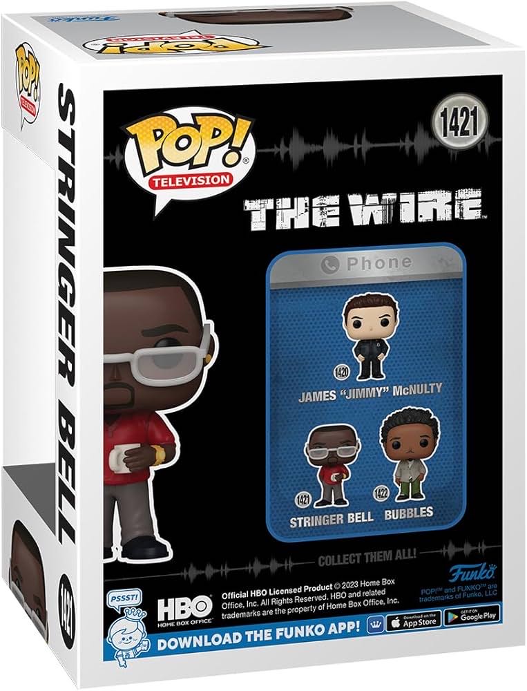 Stringer Bell  vinyl figure collectible [Barcode 889698657648] - Main Image 2