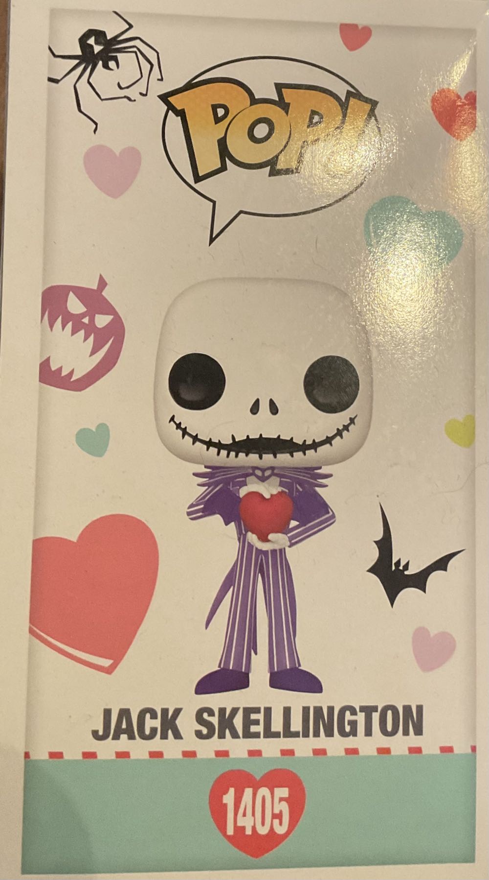 Jack Skellington-Valentine’s - The Nightmare Before Christmas vinyl figure collectible [Barcode 889698757676] - Main Image 3