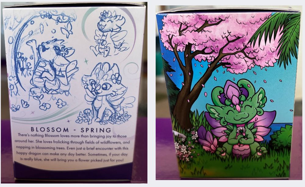 D&B Blossom (Spring) Seasonal Dragon  vinyl figure collectible [Barcode 810002711930] - Main Image 4