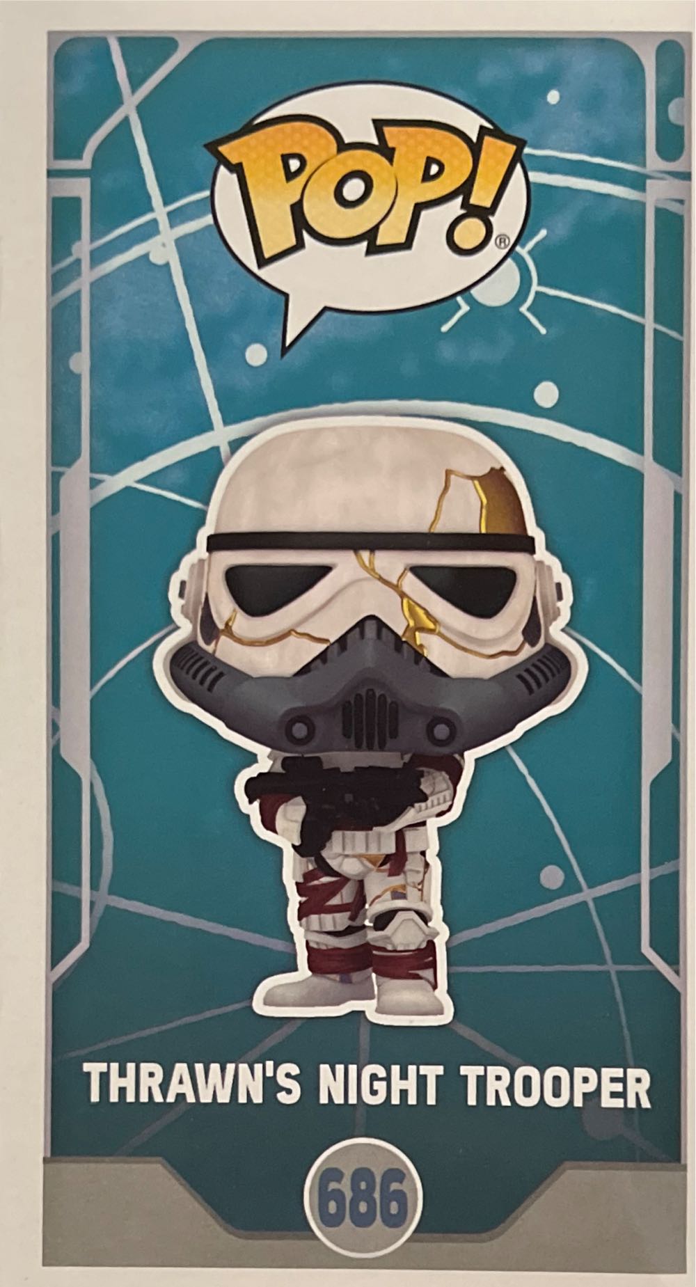 686 Thrawn’s Night Trooper Left - Star Wars vinyl figure collectible [Barcode 889698765428] - Main Image 4