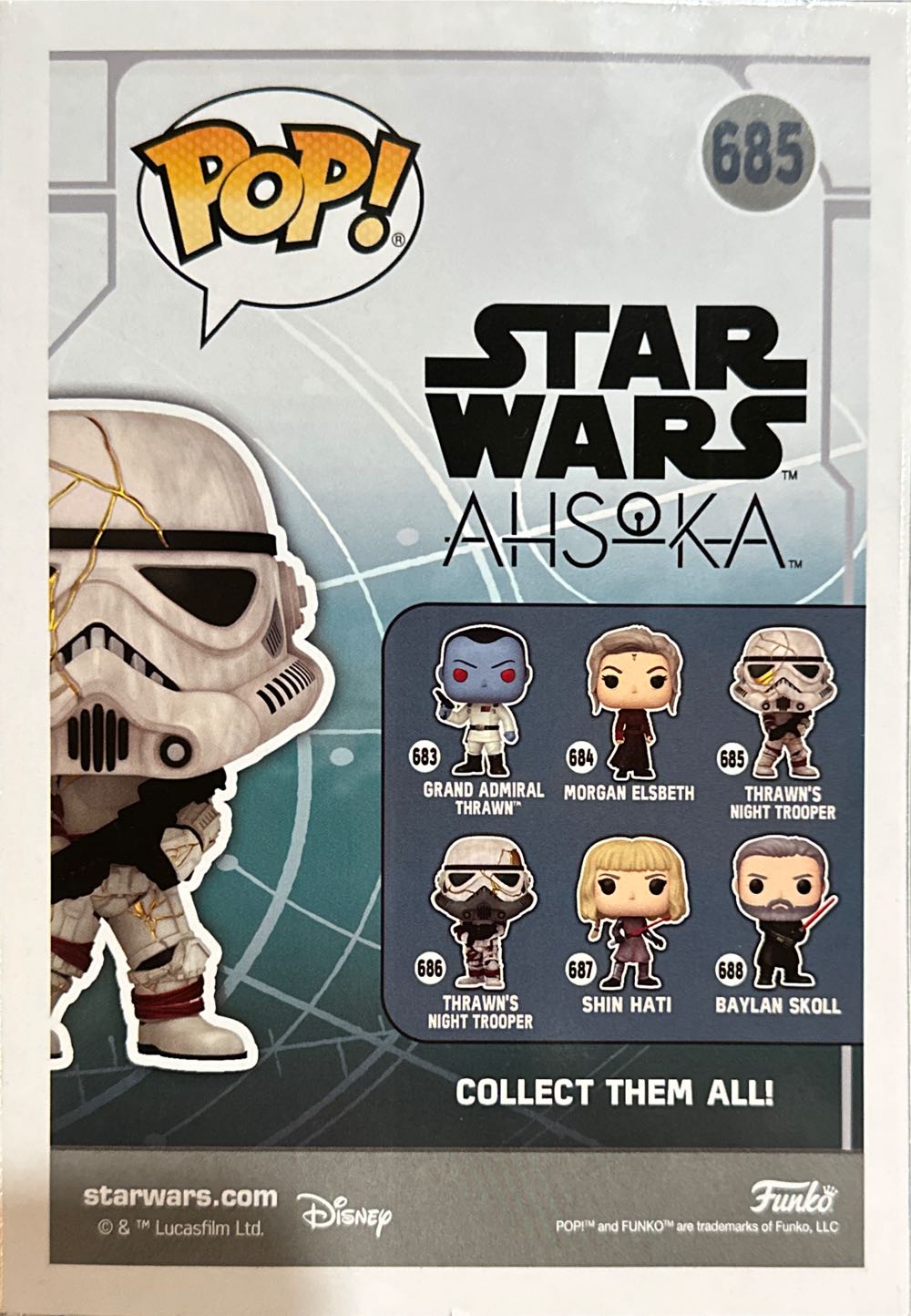 Thrawn’s Night Trooper - Star Wars vinyl figure collectible [Barcode 889698765411] - Main Image 4