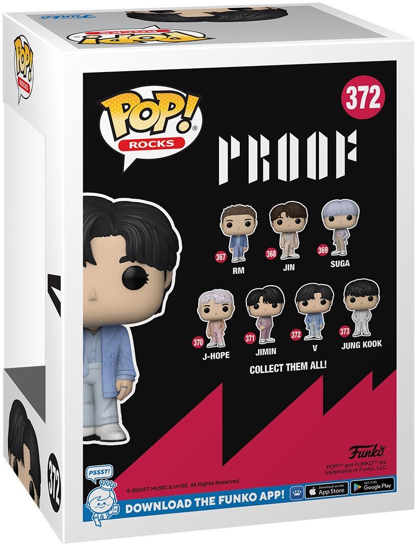 V - BTS vinyl figure collectible [Barcode 889698725828] - Main Image 2