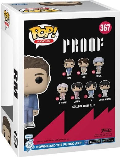 RM - BTS vinyl figure collectible [Barcode 889698725804] - Main Image 2