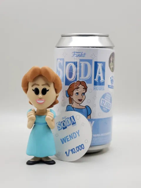Wendy - Exclusive - Peter Pan 70 Years - FUNKOPOP - Funko Vinyl Soda - Peter Pan vinyl figure collectible [Barcode 889698710732] - Main Image 3