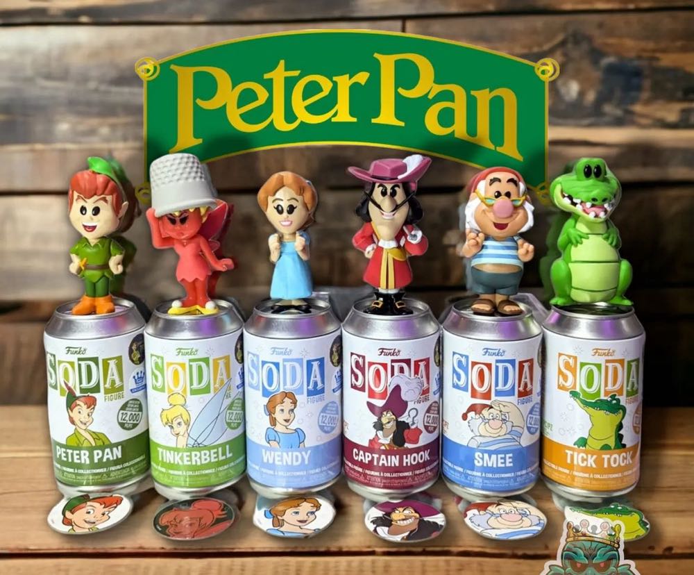 Tick Tock  - Exclusive - Peter Pan 70 Years - FUNKOPOP - Funko Vinyl Soda - Peter Pan vinyl figure collectible [Barcode 889698710718] - Main Image 4