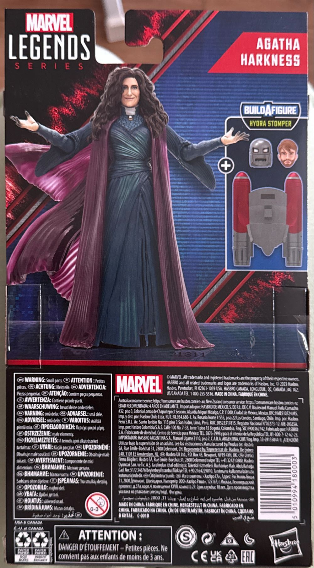 Marvel Legends Series Agatha Harkness Wandavision Collectible 6-inch Action Figures Ages 4 And Up   vinyl figure collectible [Barcode 5010994180003] - Main Image 3