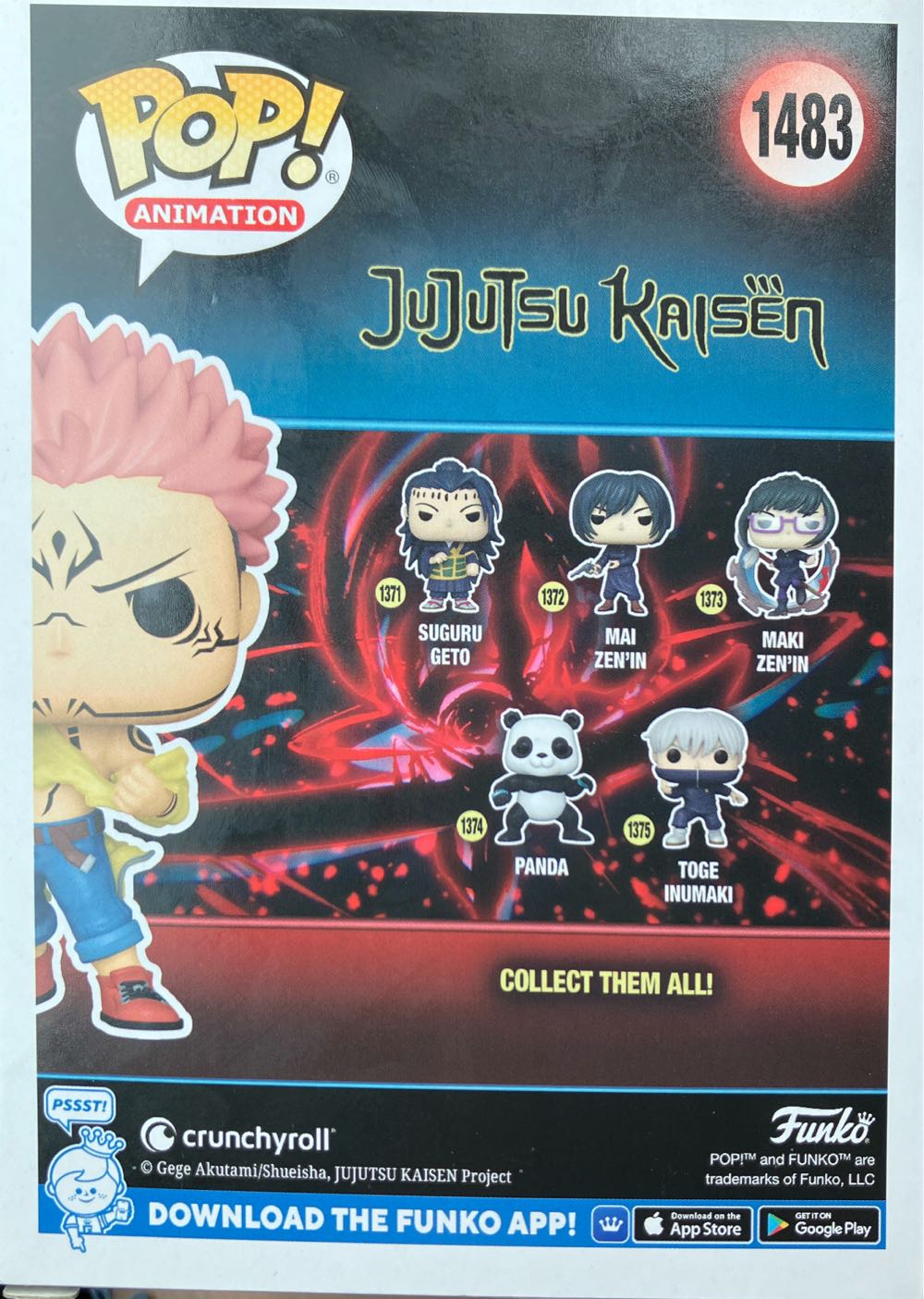 Ryomen Sukuna  vinyl figure collectible [Barcode 889698737746] - Main Image 4