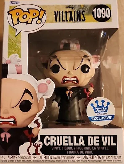 Cruella De Vil - Disney Villains vinyl figure collectible [Barcode 889698581912] - Main Image 4