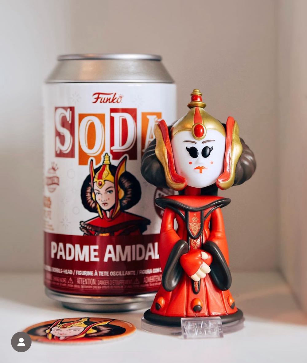 Queen Amidala Funko Soda  vinyl figure collectible - Main Image 2