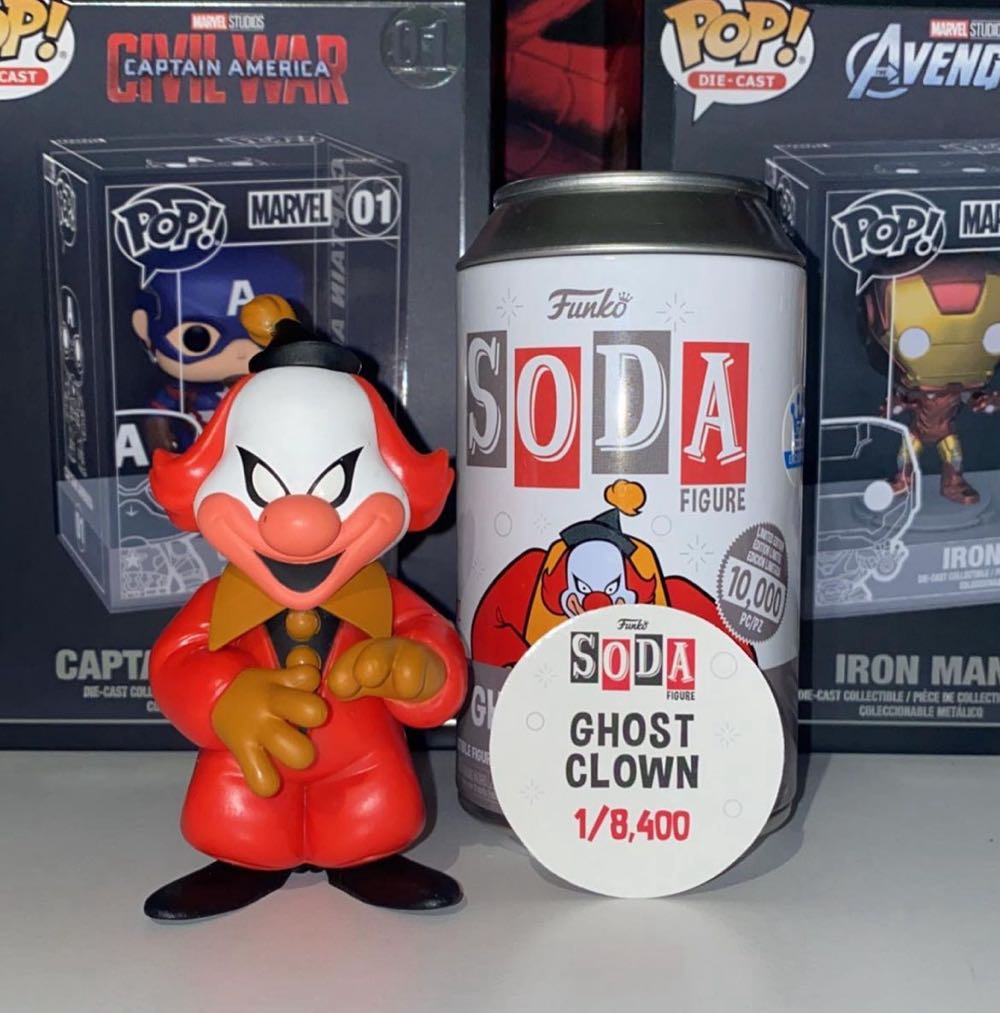 Ghost Clown Soda - Scooby-Doo vinyl figure collectible - Main Image 3