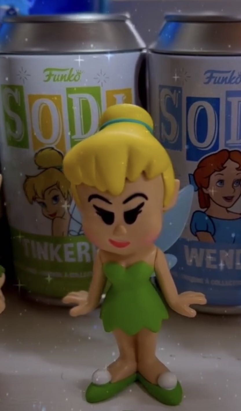 Tinkerbell Soda - Peter Pan vinyl figure collectible - Main Image 2