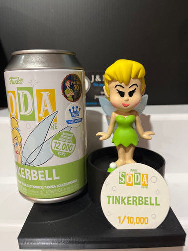 Tinkerbell Soda - Peter Pan vinyl figure collectible - Main Image 3